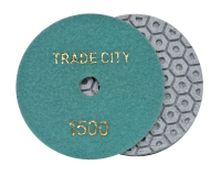 Алмазные гибкие шлифовальные круги Гайка Pads 7-STEP D100 №1500