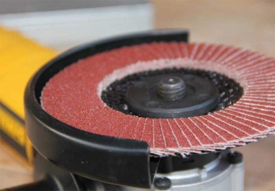 Круг лепестковый торцевой Ø150 P-40