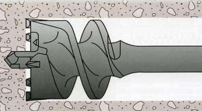 Проломной бур SDS MAX 72x280мм по бетону